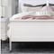 Global Furniture Usa Traditional Glam Crisp White W/ LED Charlie White Queen Bed With Led 2926 - alternate 4